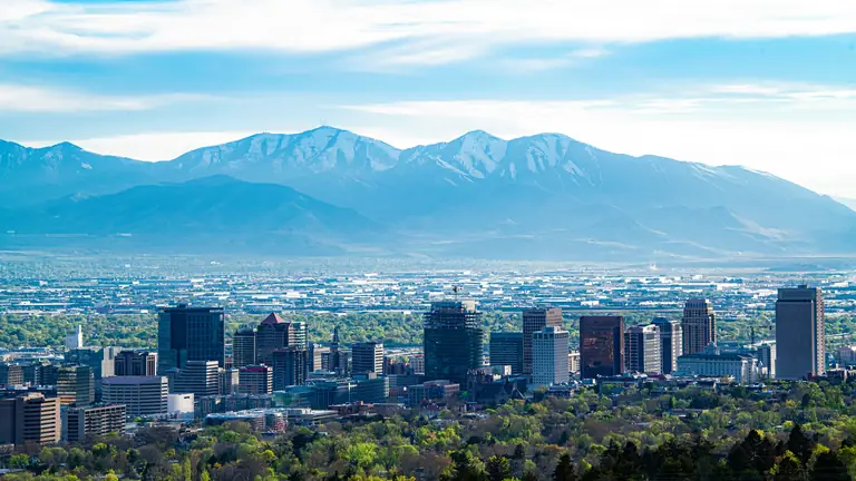 Salt Lake City, UT skyline